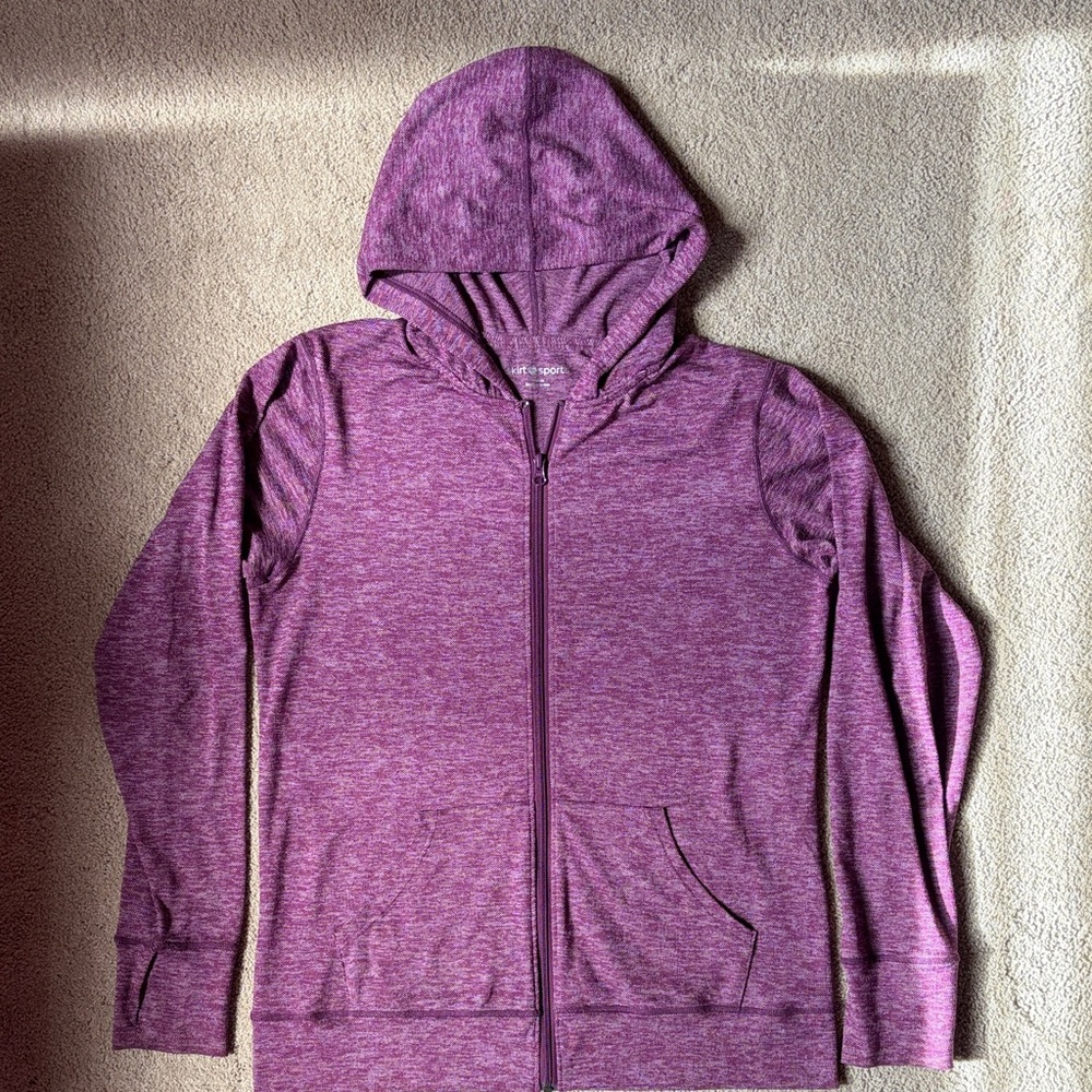 Skirt Sports Vintage Chic Hoodie - Purple - Medium